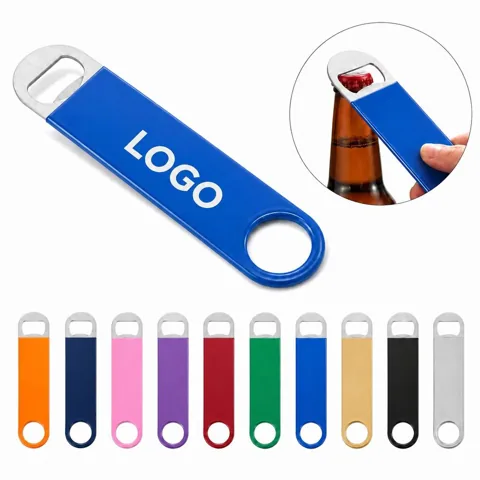 Heavy Duty Stainless Steel Oversized Flat Bottle Opener for Everyday Use