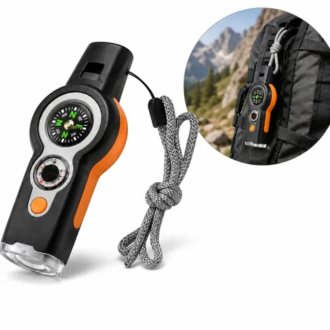 7-in-1 Survival Whistle with Loud Emergency Signaling for Everyday Use 2