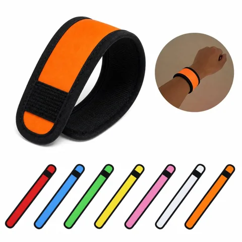 LED Light Up Slap Wristband for Night Safety Glow 2