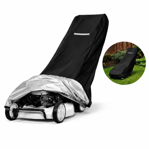 All-Weather Reflective Lawn Mower Cover with Storage Bag 2
