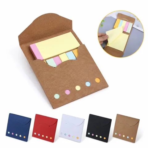 Cute Mini Smile Face Sticky Note Pad for Pocket, School, 2