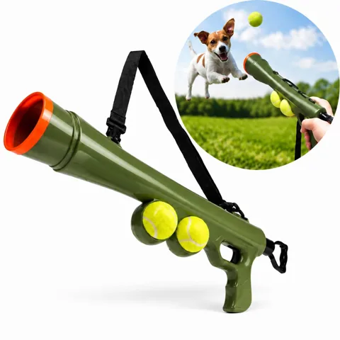 Pet Outdoor Tennis Ball Launcher with Adjustable Speed 2