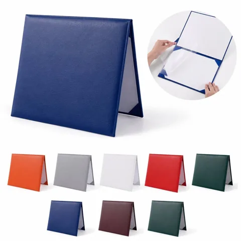 Smooth Leather Diploma Holder for Certificates & Documents 2