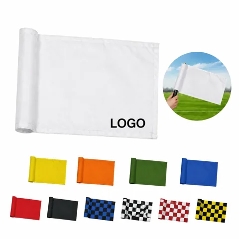 Durable Nylon Golf Flag for Putting Green, High Visibility