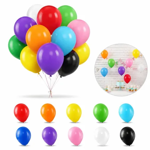 Multipack Party Balloons, Inflatable Event Decoration for Everyday Use 2