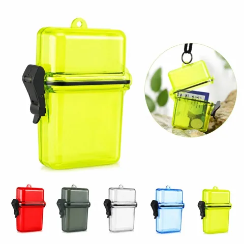 Waterproof Swim Box with Detachable Lanyard for Keys and More 2
