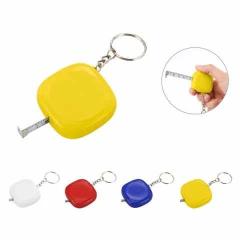 Retractable Tape Measure Keychain with Custom Logo for Everyday Use 2
