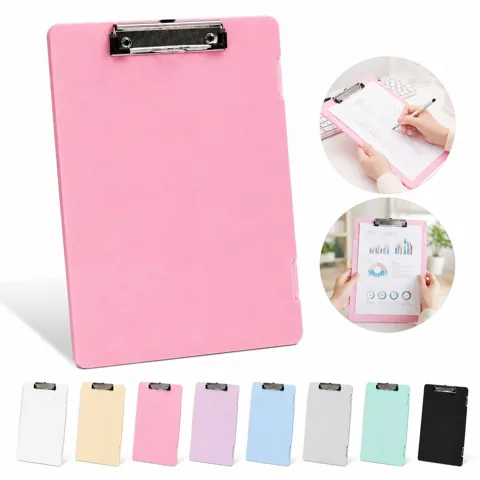 Foldable A4 Clipboard Folder with Pen Storage for Writing 2