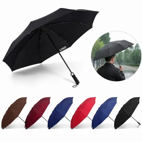 60 Inch Auto Open Golf Umbrella with Ergonomic Handle