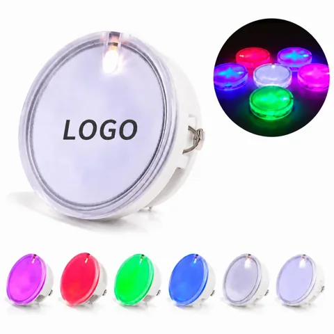 Adjustable Flashing LED Safety Badges for Night Visibility