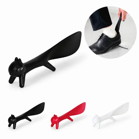 Squirrel Plastic Shoe Horn for Easy Wear, Lightweight & 2