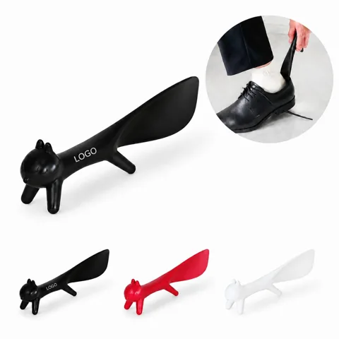 Squirrel Plastic Shoe Horn for Easy Wear, Lightweight &