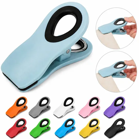 Magnetic Kitchen Bag Clips, 12-Pack Strong Grip Food Sealer 2