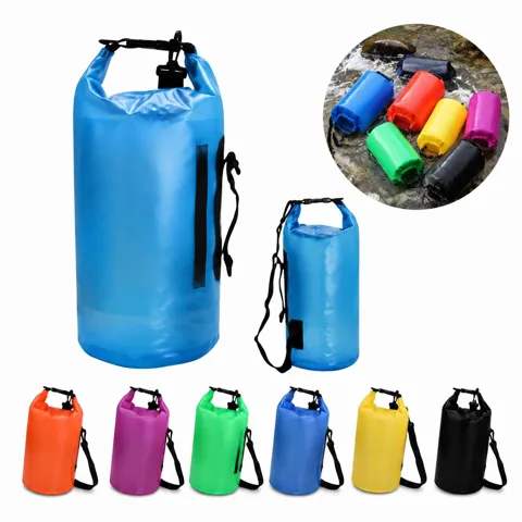 10L Transparent Waterproof Roll-Top Dry Bag 2