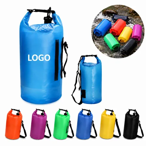 10L Transparent Waterproof Roll-Top Dry Bag