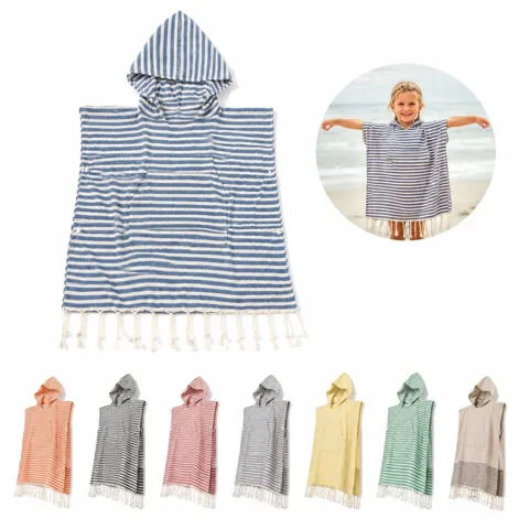 Kids Hooded Towel, Soft Absorbent Turkish Cotton for Beach 2