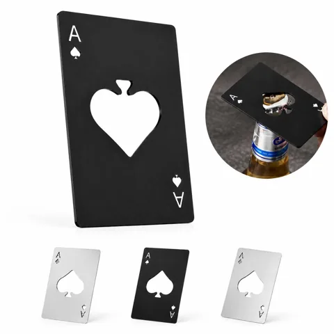 Ace of Spades Stainless Steel Bottle Opener for Easy Cap 2