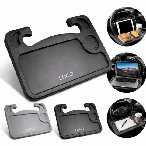 Car Steering Wheel Desk with Non-Slip Surface, Foldable 1