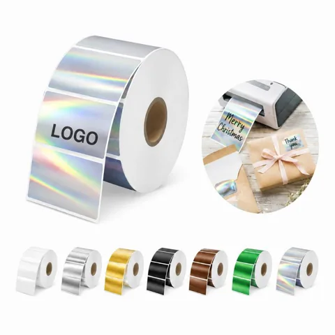 Waterproof Square Envelope Labels for Durable Shipping and More