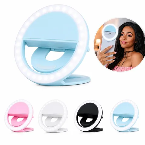USB Rechargeable Selfie Light with Adjustable Brightness 2