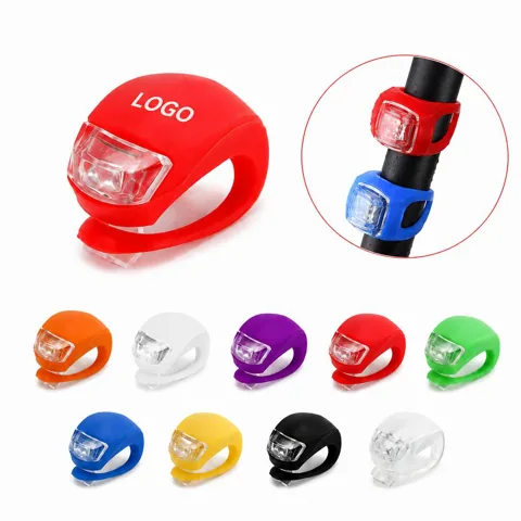 Silicone Frog LED Bike Tail Light with Multiple Flash Modes