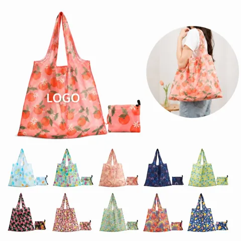 Foldable Large Capacity Shopping Bag with Water-Resistant
