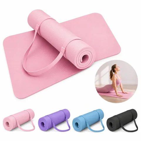 Non-Slip NBR Yoga Mat with High-Density Cushioning for Everyday Use 2