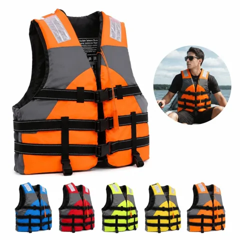 High Buoyancy Adult Kayak Vest PFD with Adjustable Straps 2