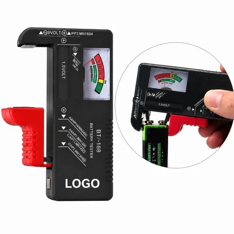 Portable Battery Tester with Pointer Display for AA AAA C D 1