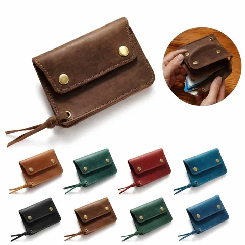 Genuine Cowhide Leather Multifunctional Crossbody Bag with Added Functionality 2