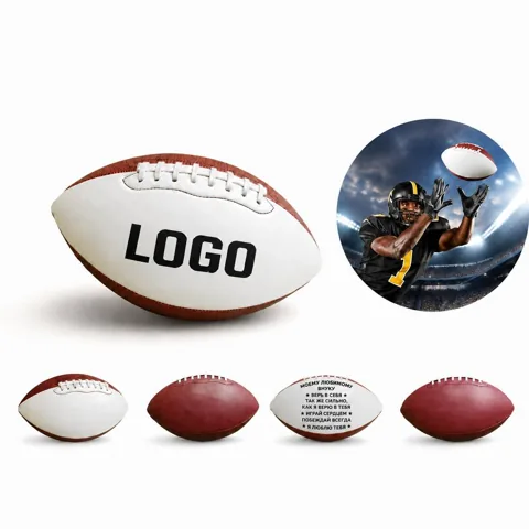 Size 9 Waterproof Synthetic Leather Rugby Ball for Adult