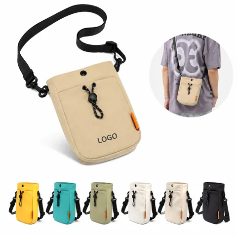 Crossbody Phone Pouch with Adjustable Strap for Hands-Free