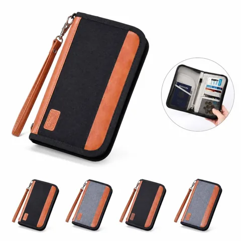 Slim Passport Holder with Multiple Card Slots for Travel 2
