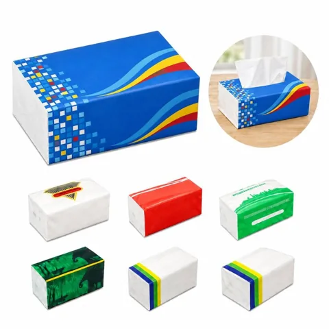 Custom 3-Ply Travel Tissues, Compact On-the-Go Packets 2