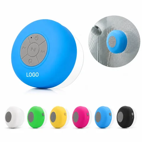 Waterproof Wireless Shower Speaker with Clip, Portable