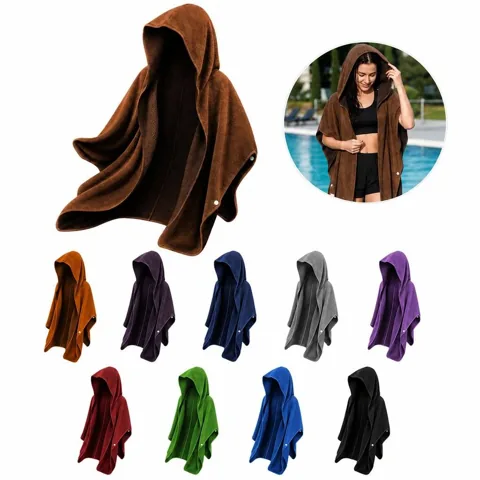 UV Protection Cooling Hoodie Towel for Outdoor Sun Safety 2