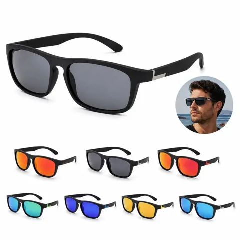 Ultralight TR90 Polarized Sunglasses for Adults UV 2