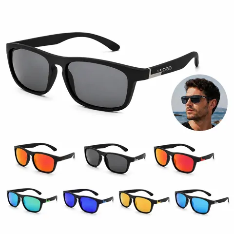 Ultralight TR90 Polarized Sunglasses for Adults UV