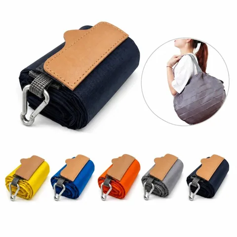 Extra-Large Foldable Eco Tote Bag for Grocery, Travel & 2