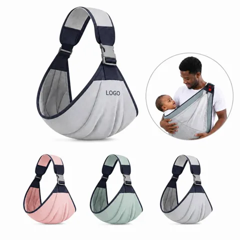 Ergonomic All-Season Adjustable Baby Carrier for Infant and More