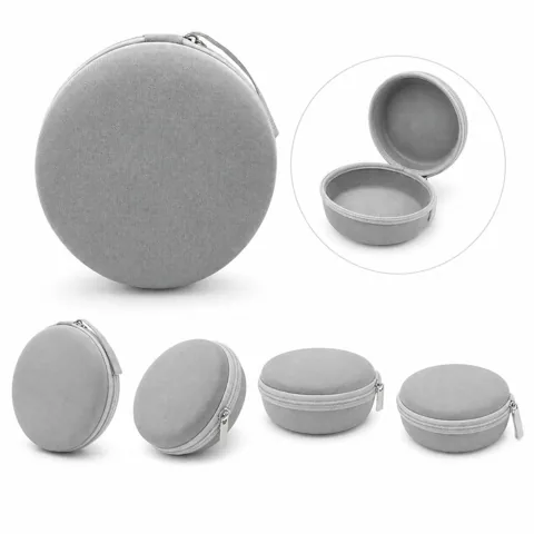 Hard Shell EVA Zipper Storage Case for Earphones, 2