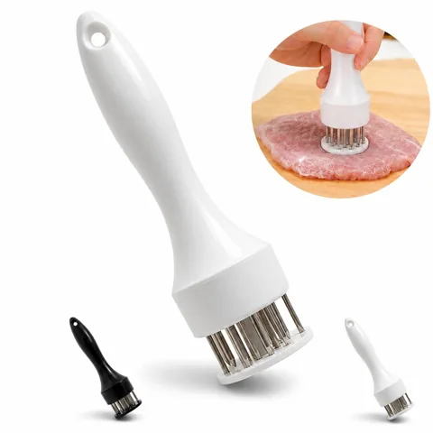21-Pin Stainless Steel Meat Tenderizer for Steak Chicken 2