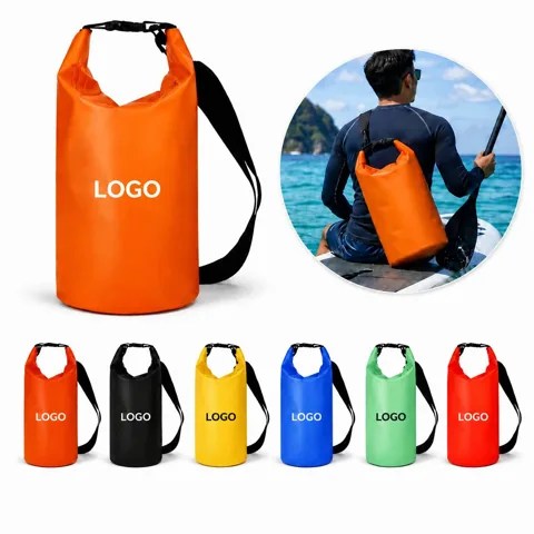 Heavy Duty Floating PVC Dry Bag 15L Waterproof Roll-Top