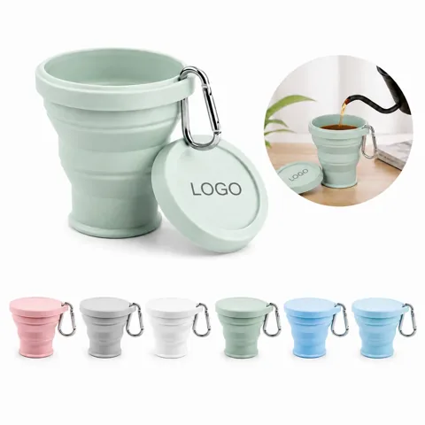 Portable Silicone Collapsible Cup for Travel and Outdoor