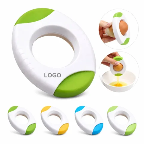 Ergonomic Egg Shell Separator for Whites and Yolks