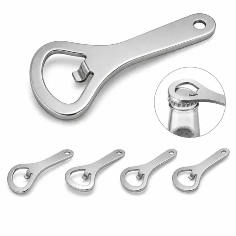 Zinc Plated Multi-Function Bottle Opener for Beer and Soda 2