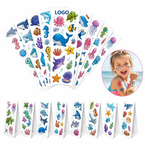 5000 PCS Ocean Animal Temporary Tattoos for Kids,