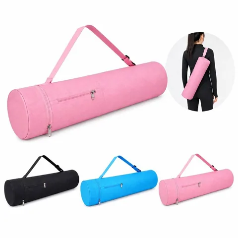 Durable Canvas Yoga Mat Backpack with Pockets for Essentials 2