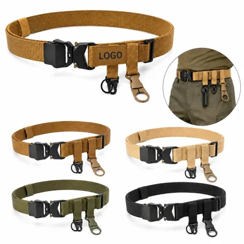 Tactical Nylon Quick-Release Belt for Outdoor & Duty Use