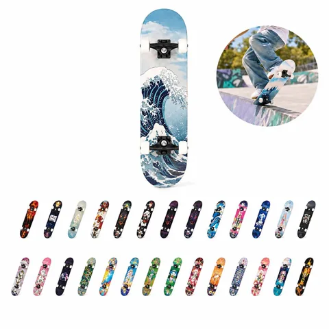 Custom Maple Cruiser Skateboard with Customizable Graphic 2